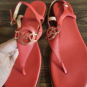 Michael Kors Red Sandals for Women